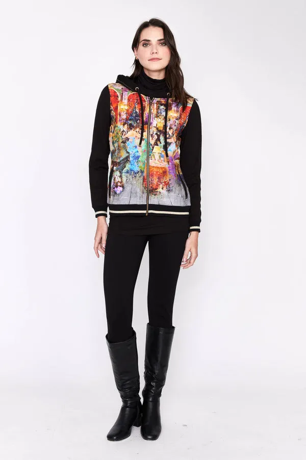 Dance Party Hooded Zip Jacket