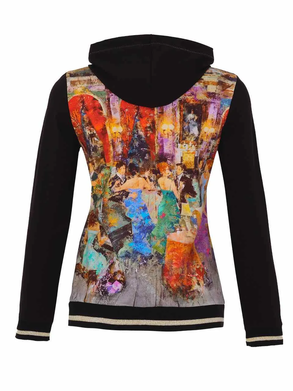 Dance Party Hooded Zip Jacket