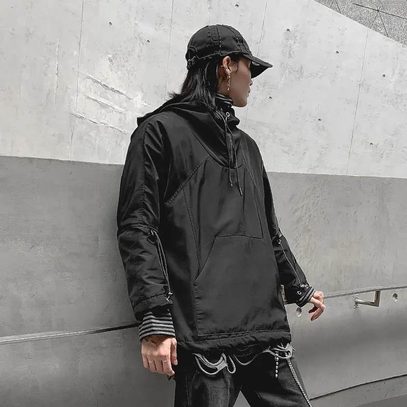 Dark Pullover Jacket