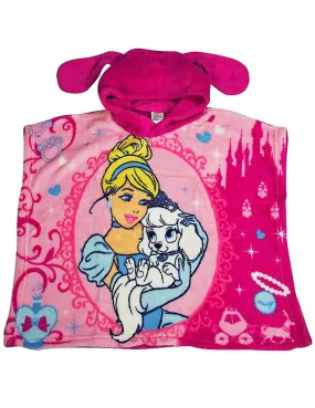 Disney Princess - Little Girls Hooded Bath Towel