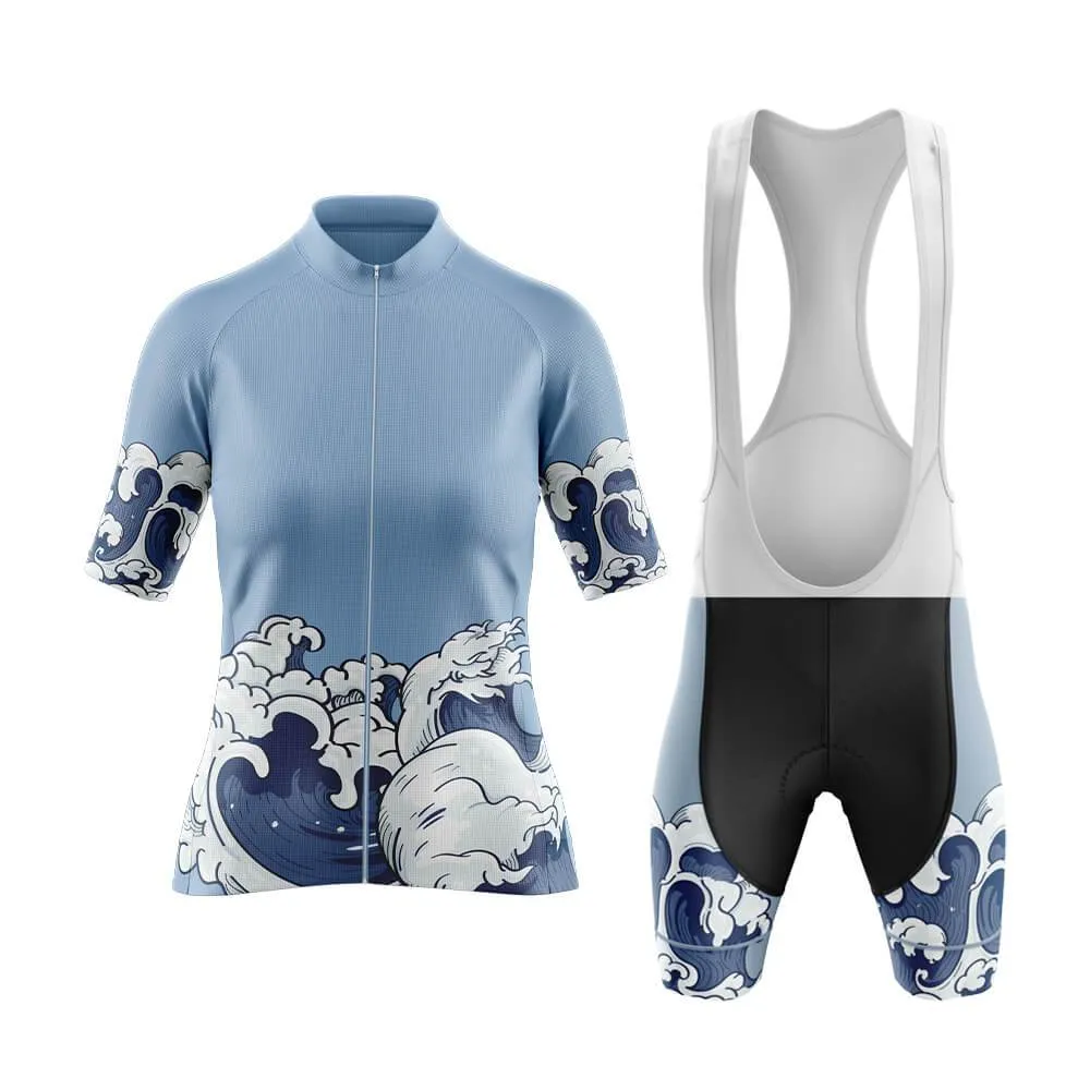 Elemental Water (Blue) Aero Cycling Kit