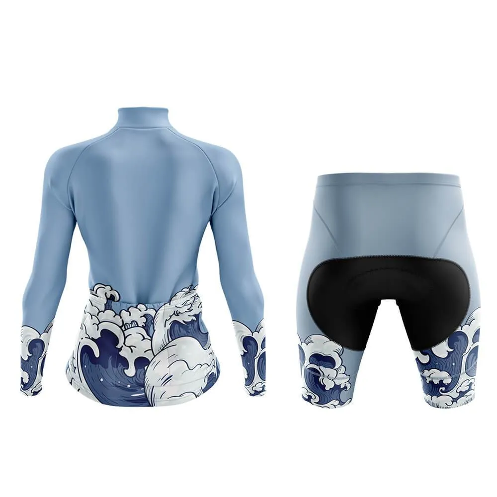 Elemental Water (Blue) Aero Cycling Kit