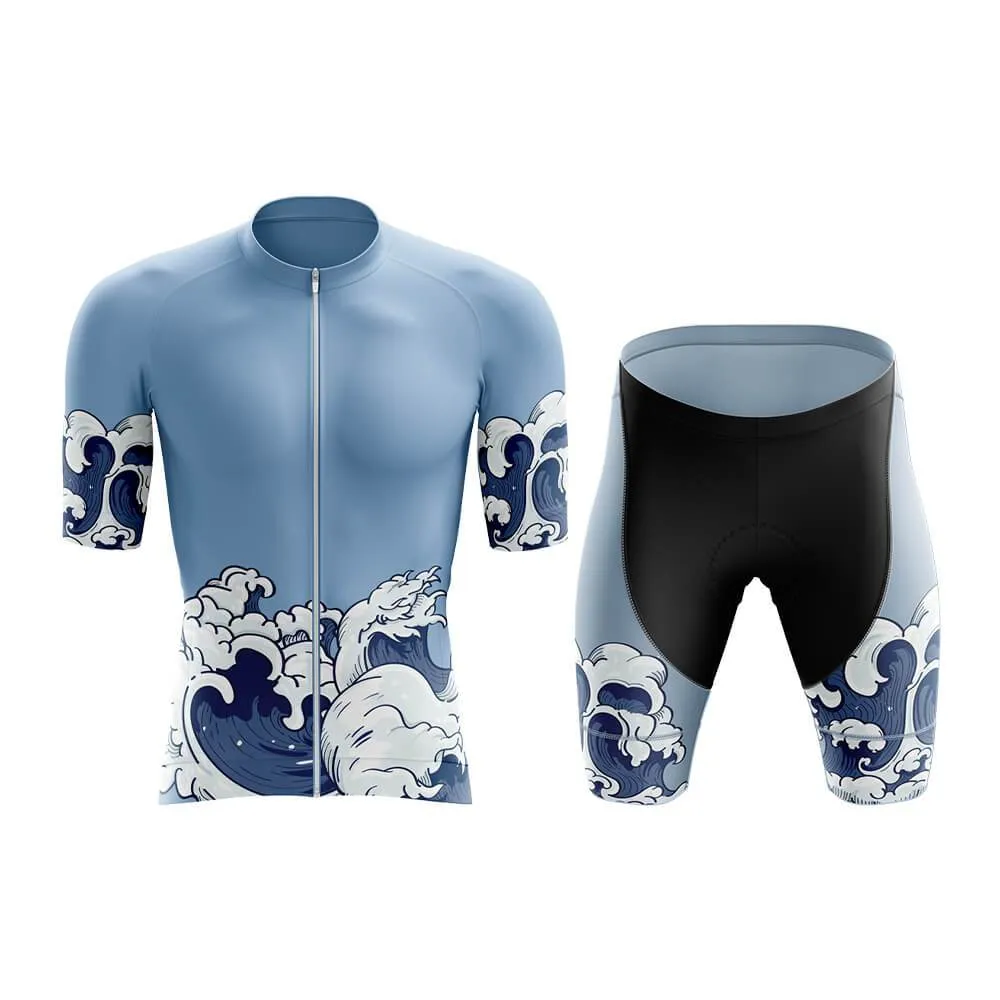 Elemental Water (Blue) Aero Cycling Kit