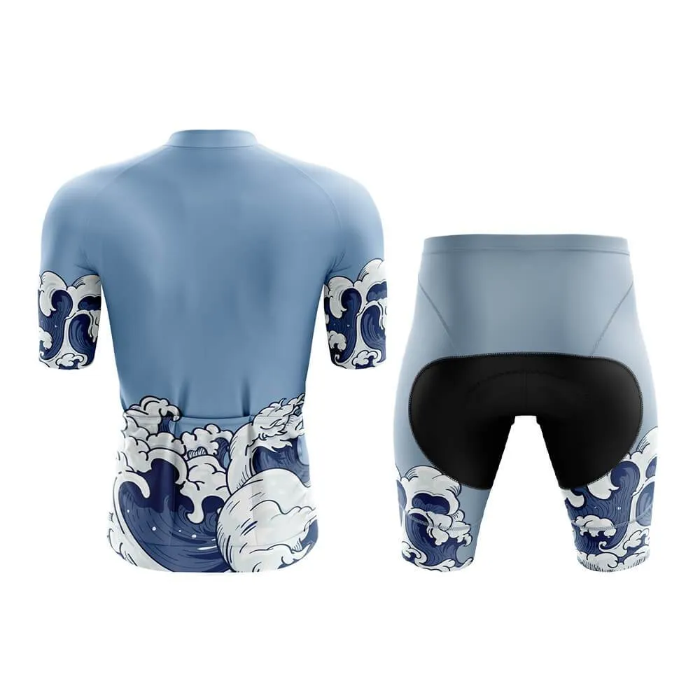 Elemental Water (Blue) Aero Cycling Kit