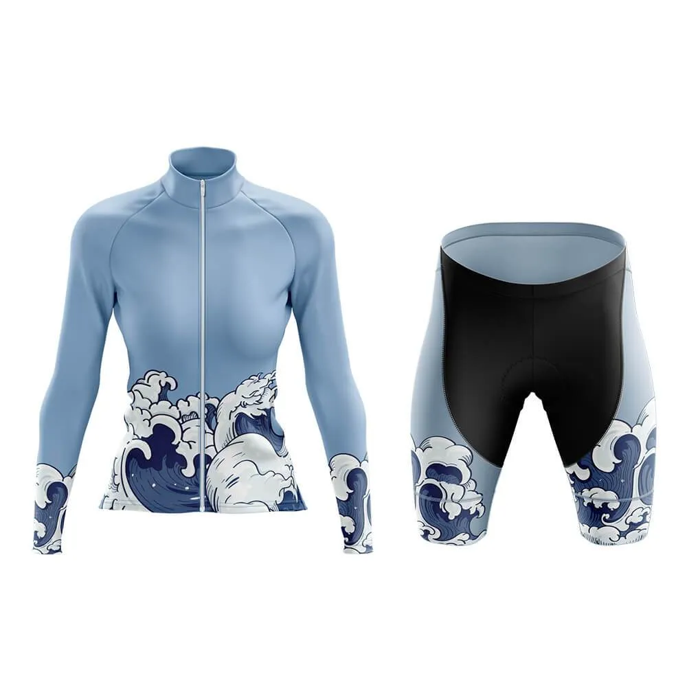 Elemental Water (Blue) Aero Cycling Kit