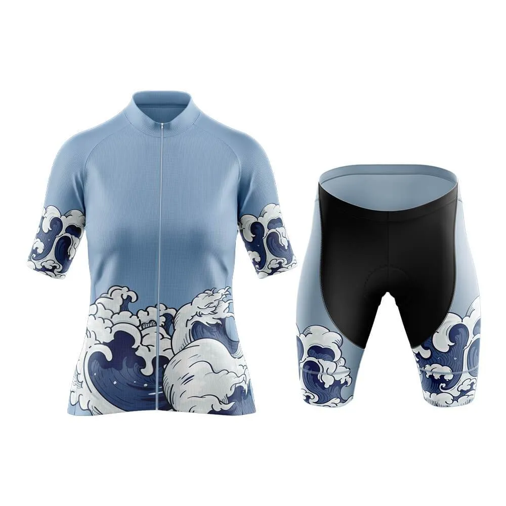 Elemental Water (Blue) Aero Cycling Kit