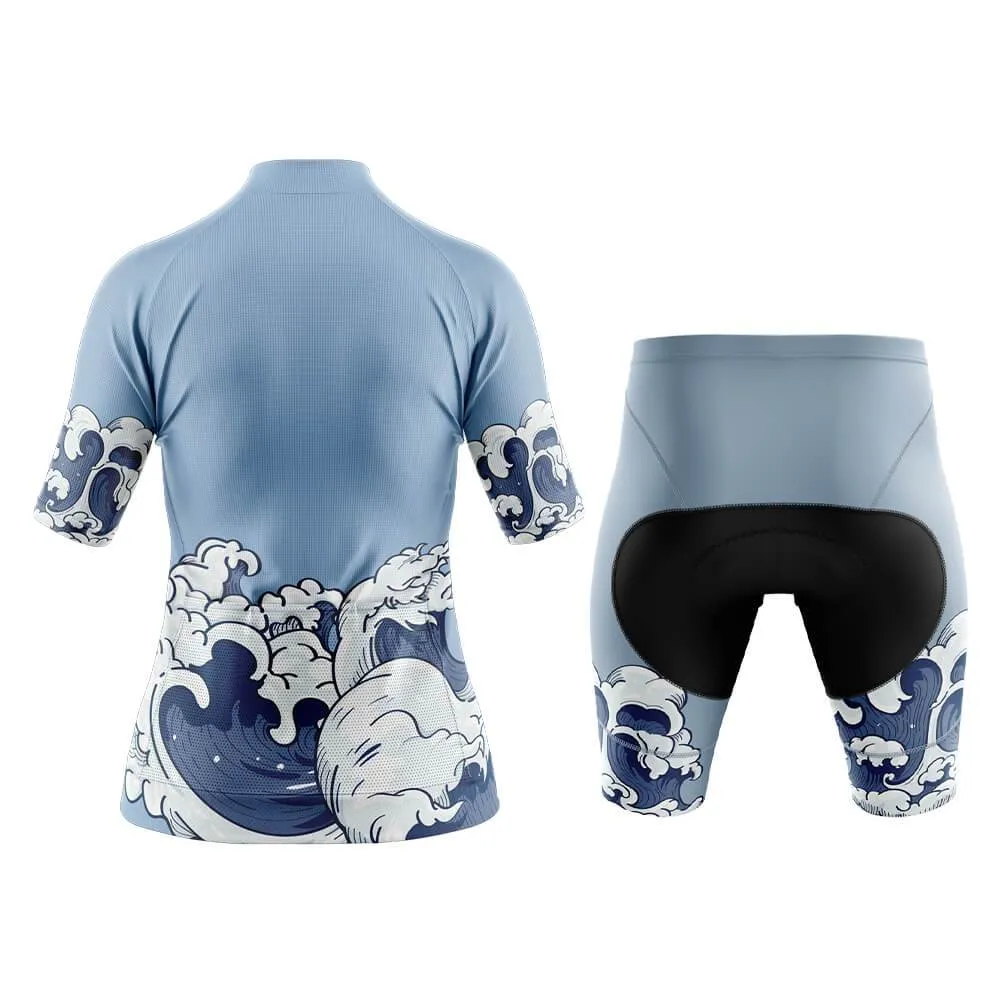 Elemental Water (Blue) Aero Cycling Kit