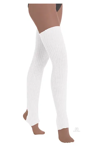 Eurotard 2625 Womens Soft Knit 36" Long Stirrup Knee High Legwarmers