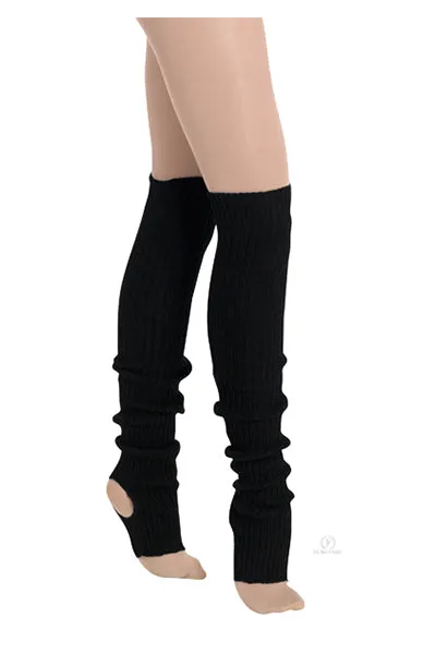 Eurotard 2625 Womens Soft Knit 36" Long Stirrup Knee High Legwarmers