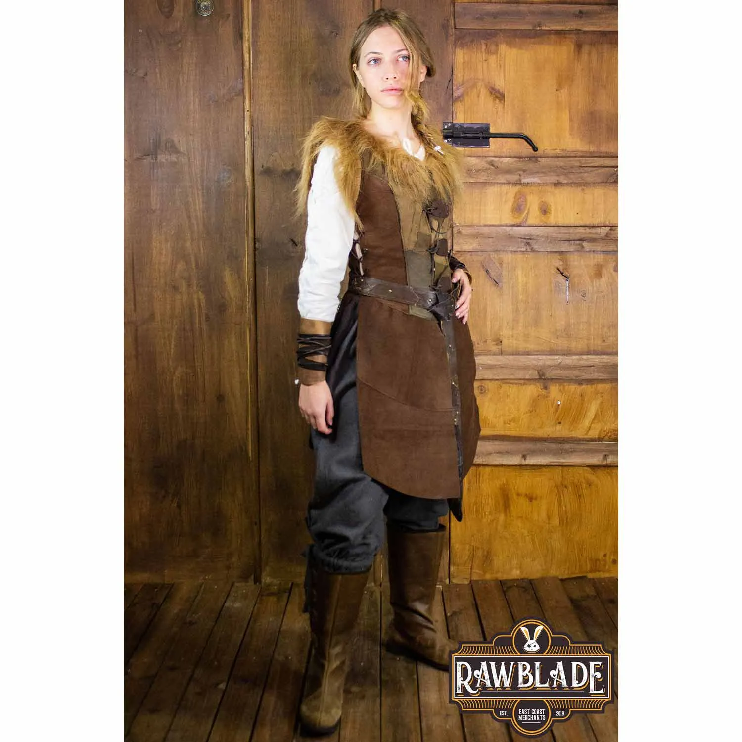 Falcon Woman's Leather Jerkin