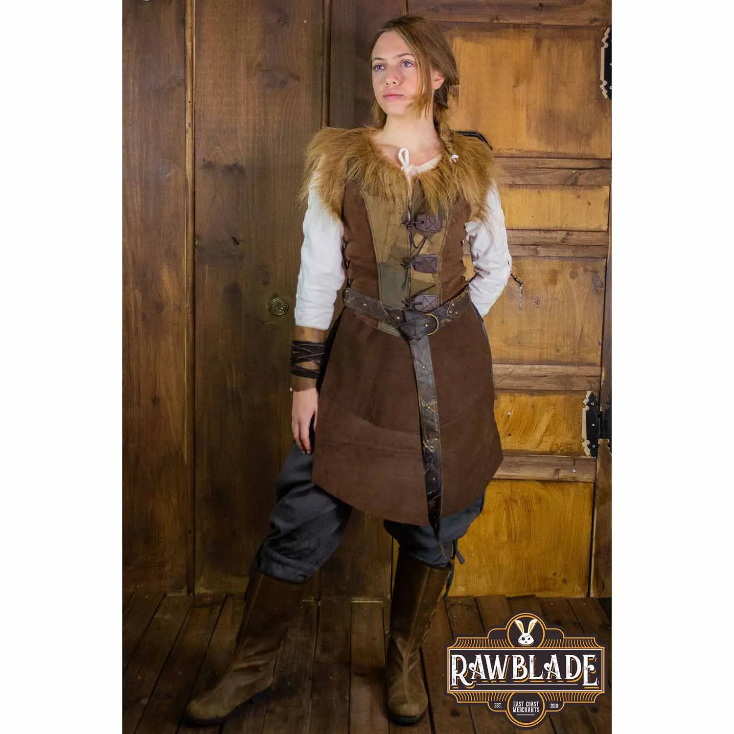 Falcon Woman's Leather Jerkin