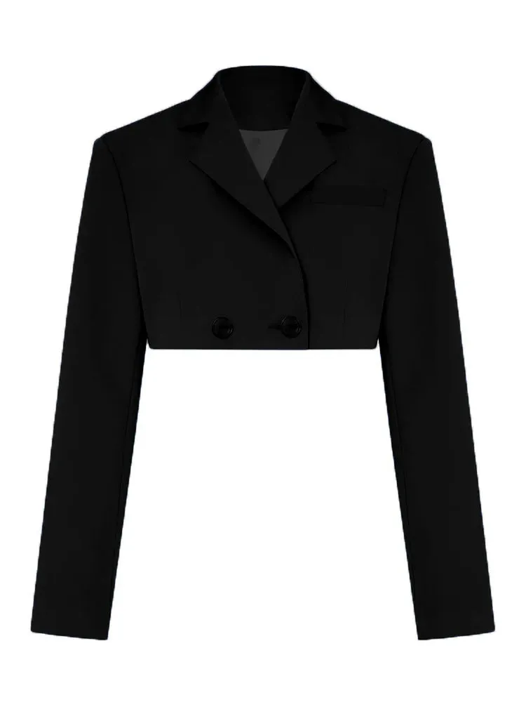 Fall Women Blazer Suit Two Piece Sets Turn-down Collar Blazers Tops And Pleated Skirts Femme High Street Y2K Outfits