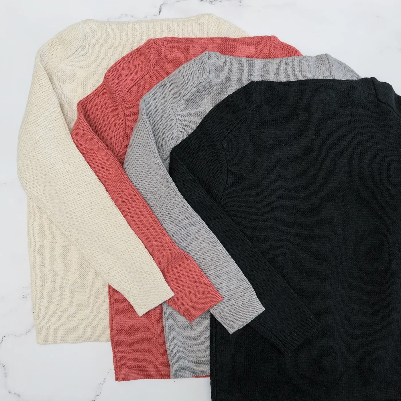 Faraway Red Boatneck Sweater