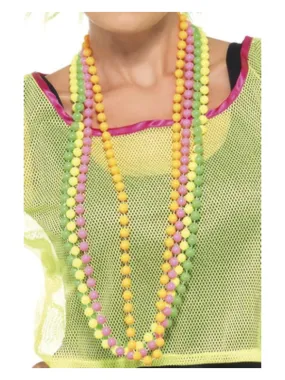 Fluorescent Bead Necklace