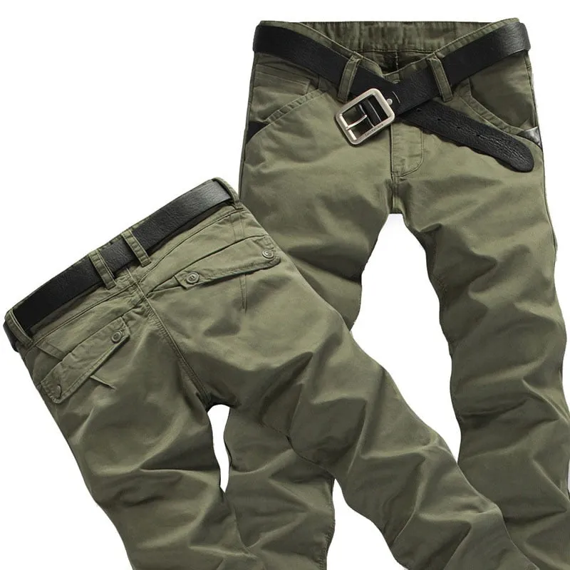 Funki Buys | Pants | Men's Slim Mid Waist Jeans | Cargo Pants