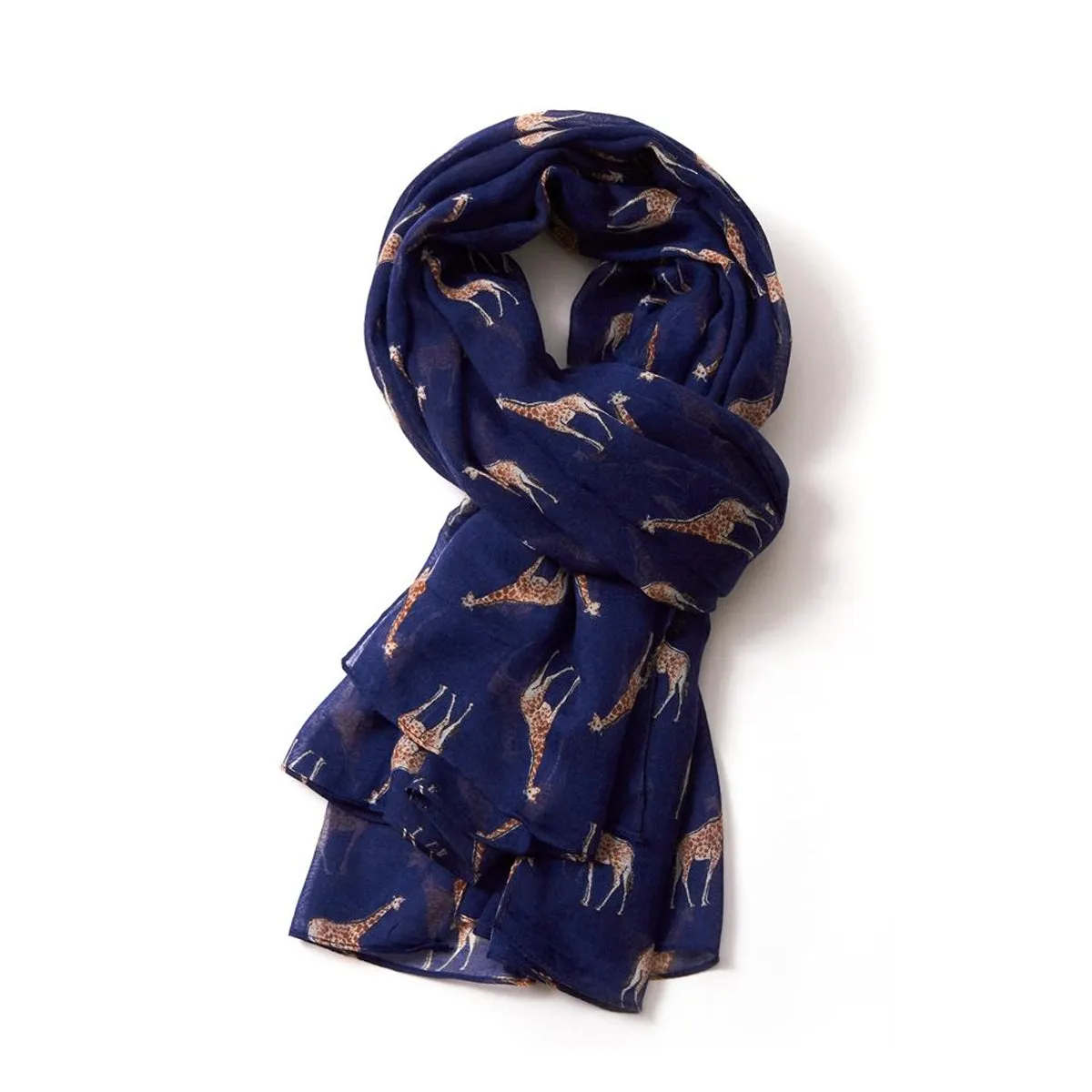 Giraffe Print Scarf