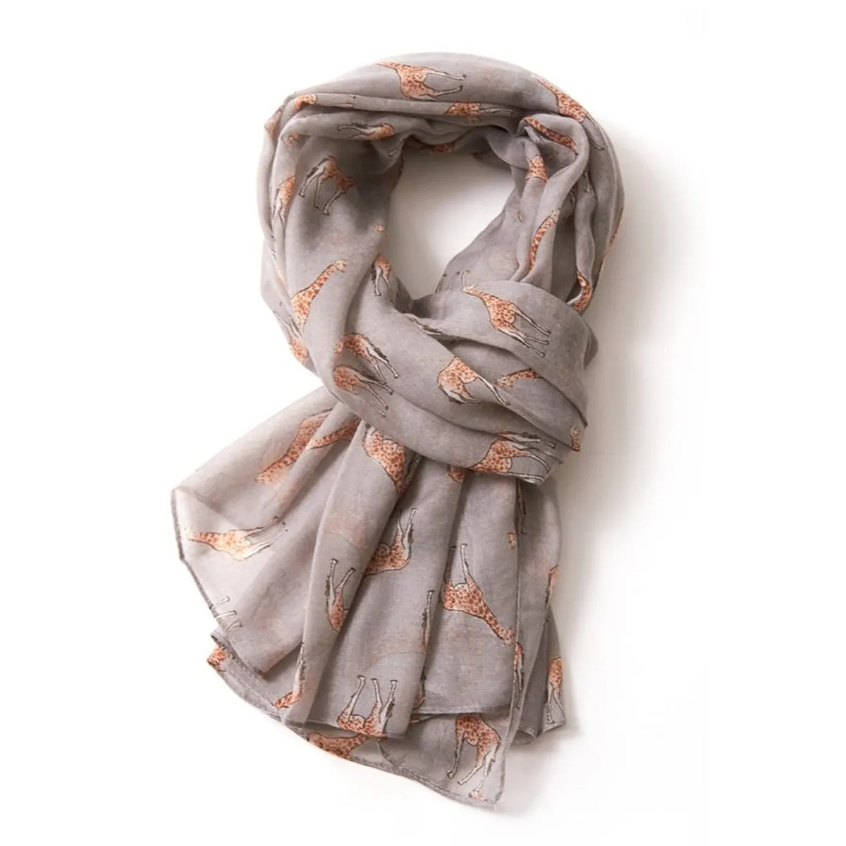 Giraffe Print Scarf