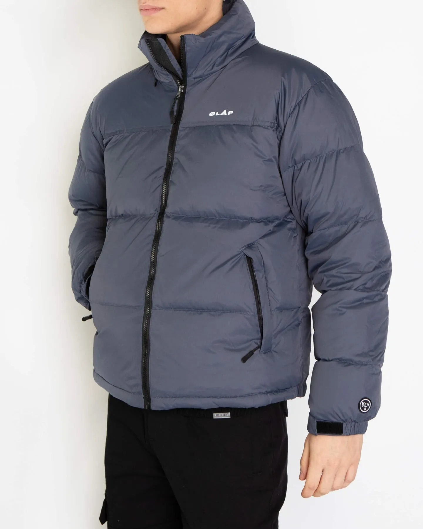 Heren Puffer Jacket Blauw