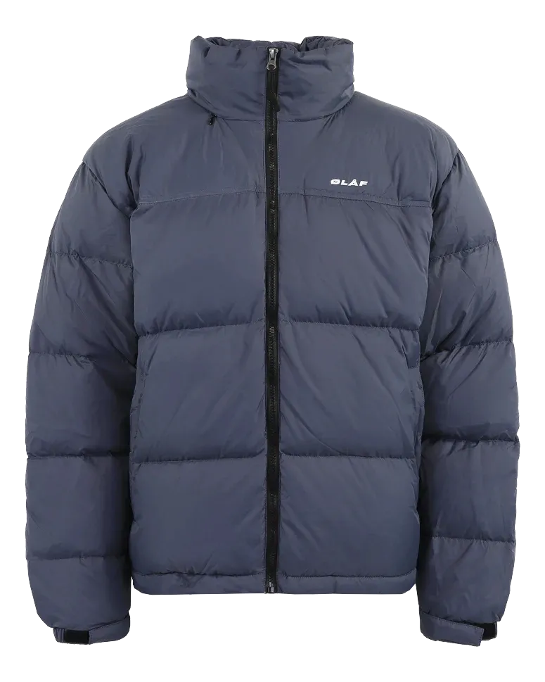 Heren Puffer Jacket Blauw