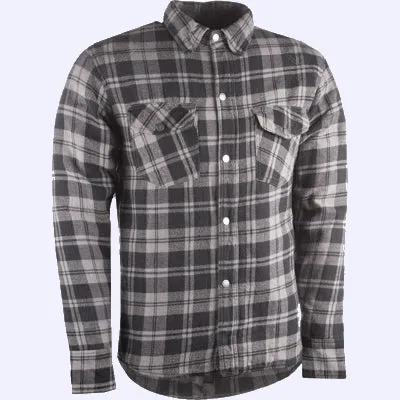 Highway 21 Marksman Riding Flannel - Black/Grey