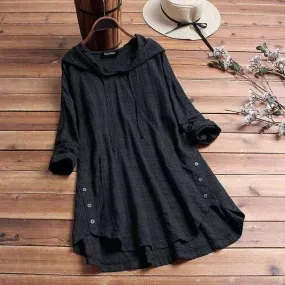 Hooded Long Sleeve Tunic