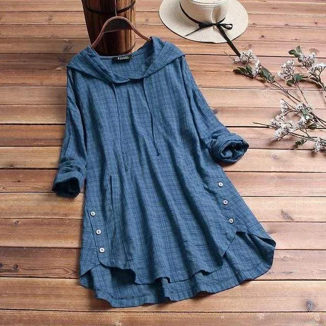 Hooded Long Sleeve Tunic