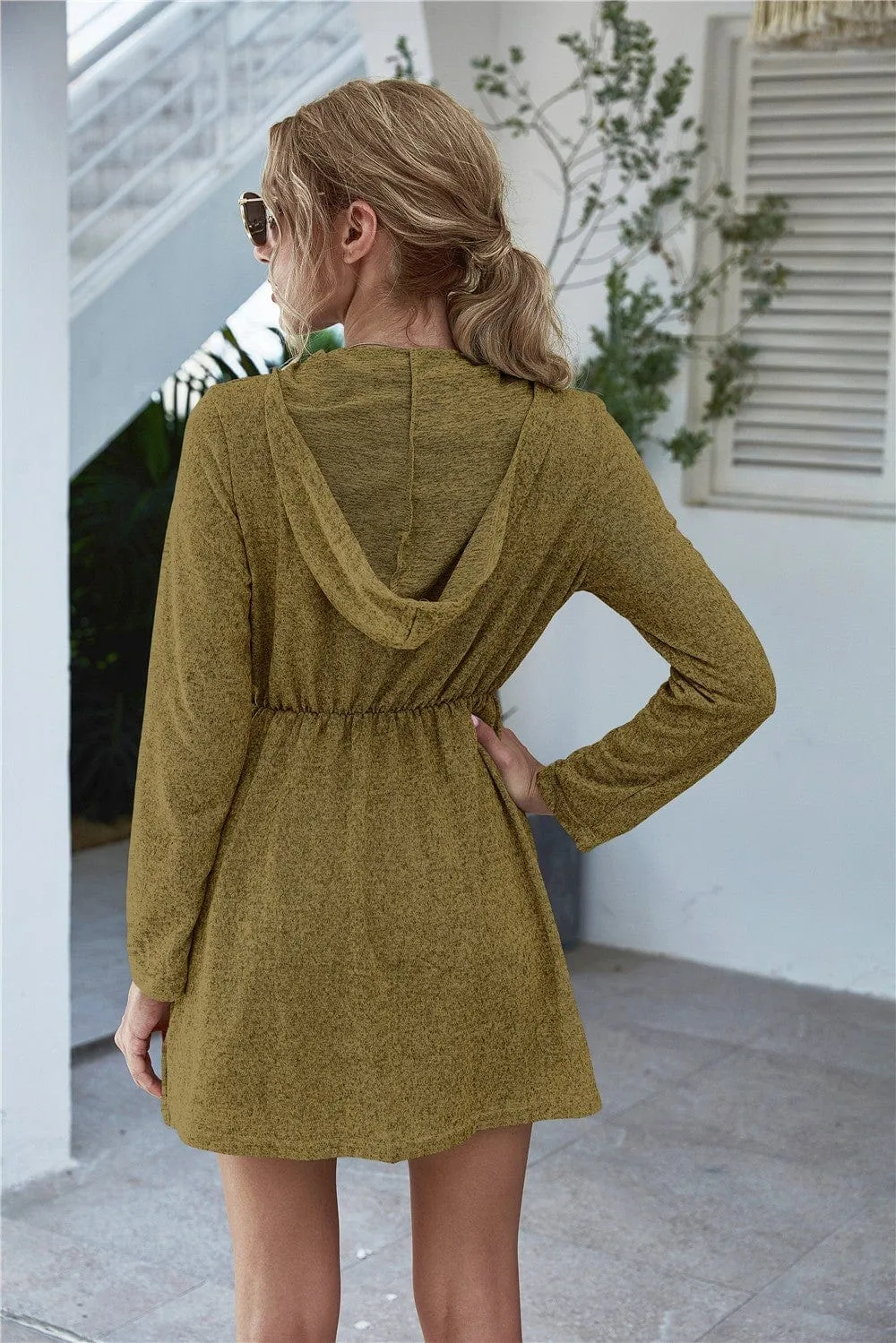 Hoodie Light Long Sleeve Spring Dress