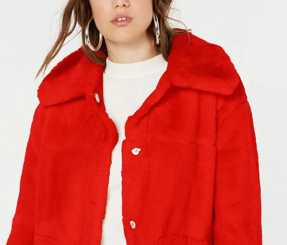 Jou Jou Juniors' Faux-Fur Jacket