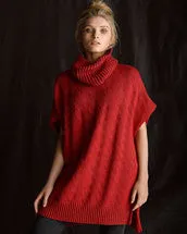 Knitting Pattern Mock Cable Tunic