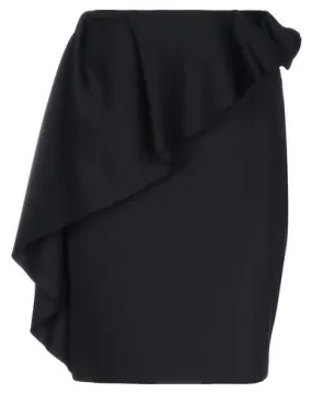 Lanvin Women Knee length skirt Black 14 UK