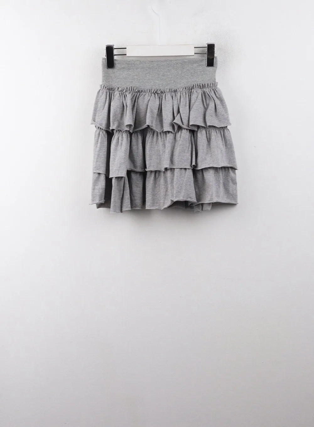 Layered Frill Mini Skirt CD329