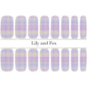 Lily and Fox - Nail Wrap - Cute Check