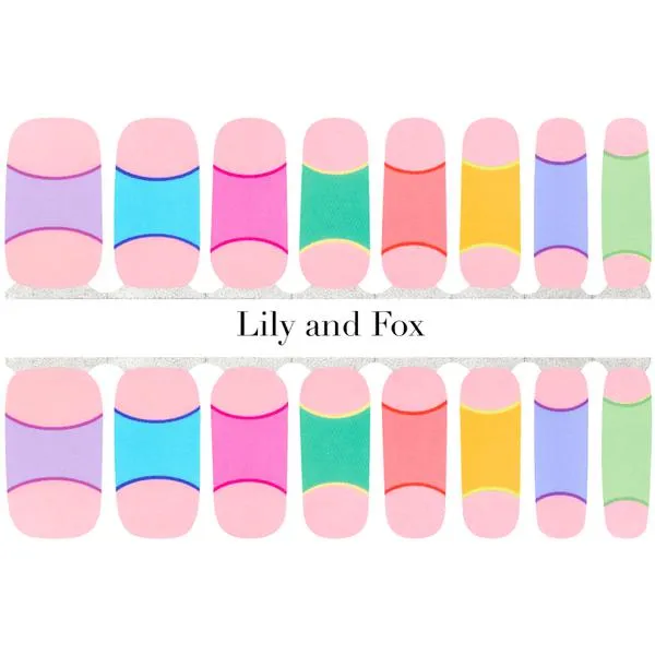 Lily and Fox - Nail Wrap - So Tipsy