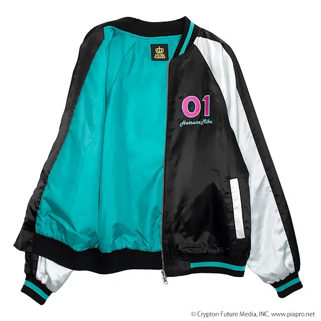 Listen Flavor x Hatsune Miku satin jacket