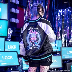 Listen Flavor x Hatsune Miku satin jacket