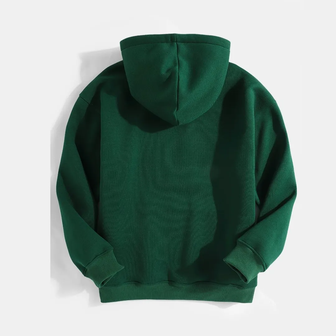 LOOPSTER ORIGINALS HOODIE - FOREST GREEN