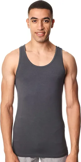 Lycra Sleeveless Undershirt For Men - Grey