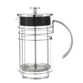 MADRID Chrome French Press Coffee Maker, 34 fl. oz / 1000mL