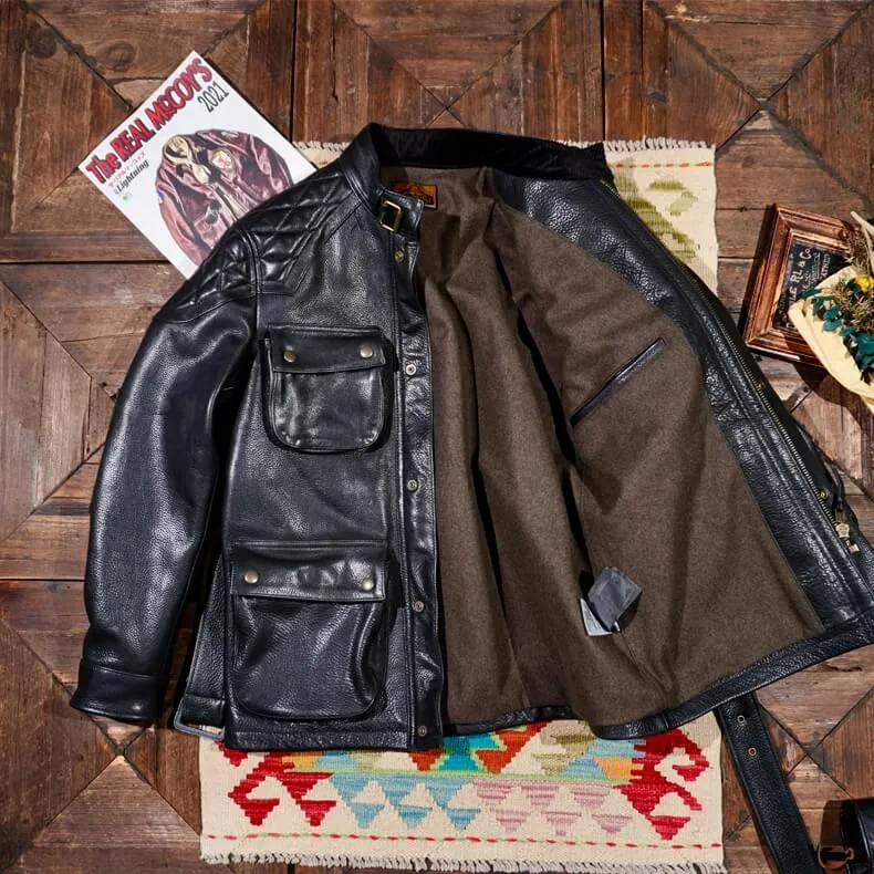 Men's Safari Moto Leather Jacket