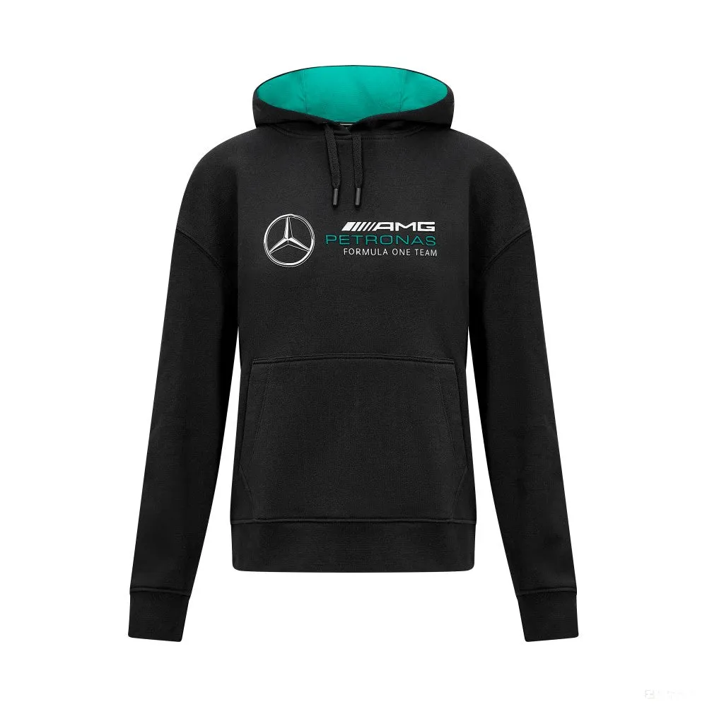 Mercedes Womens Oversized Hoody, Black