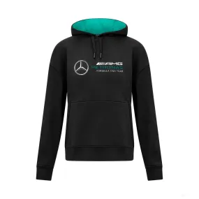 Mercedes Womens Oversized Hoody, Black