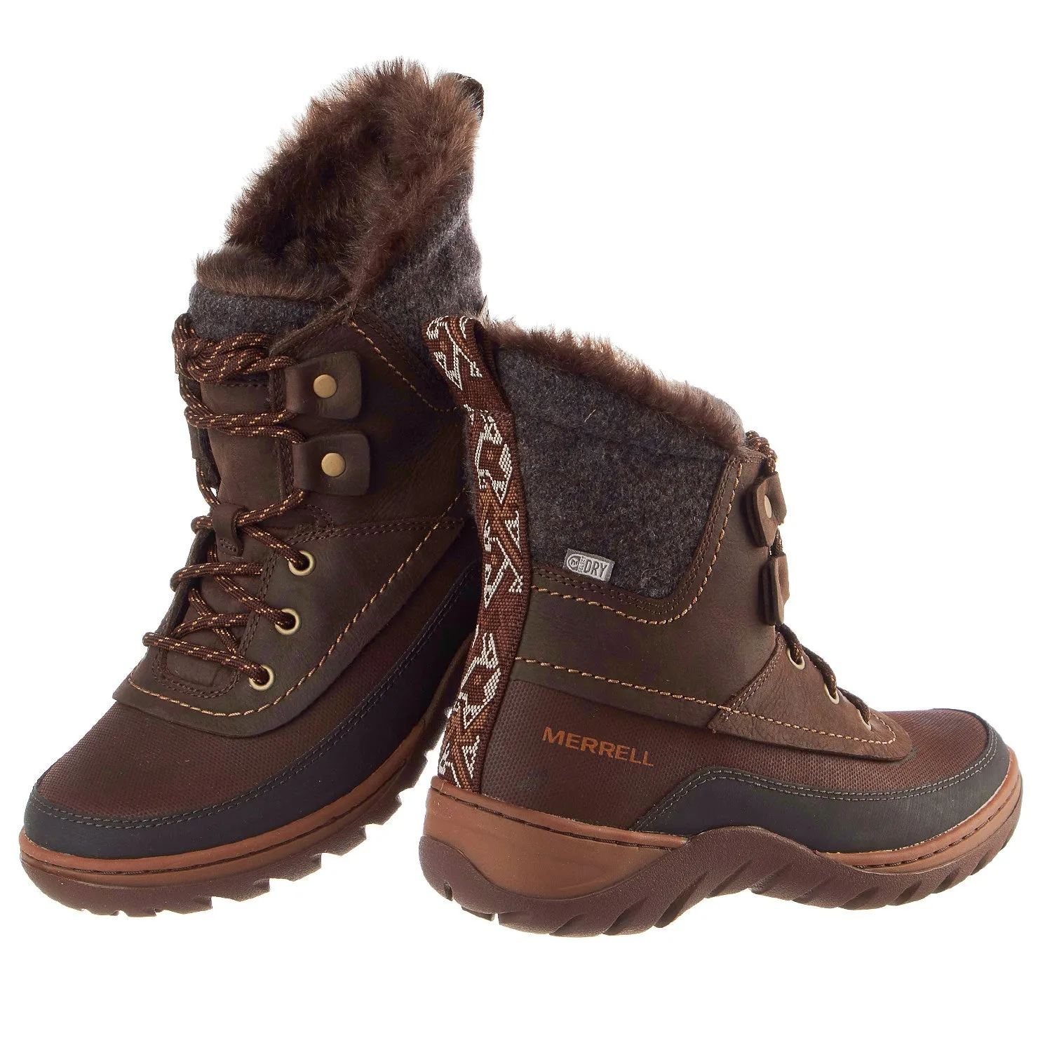 Merrell Sylva Mid Lace Wtpf-W Snow Boot -Women's