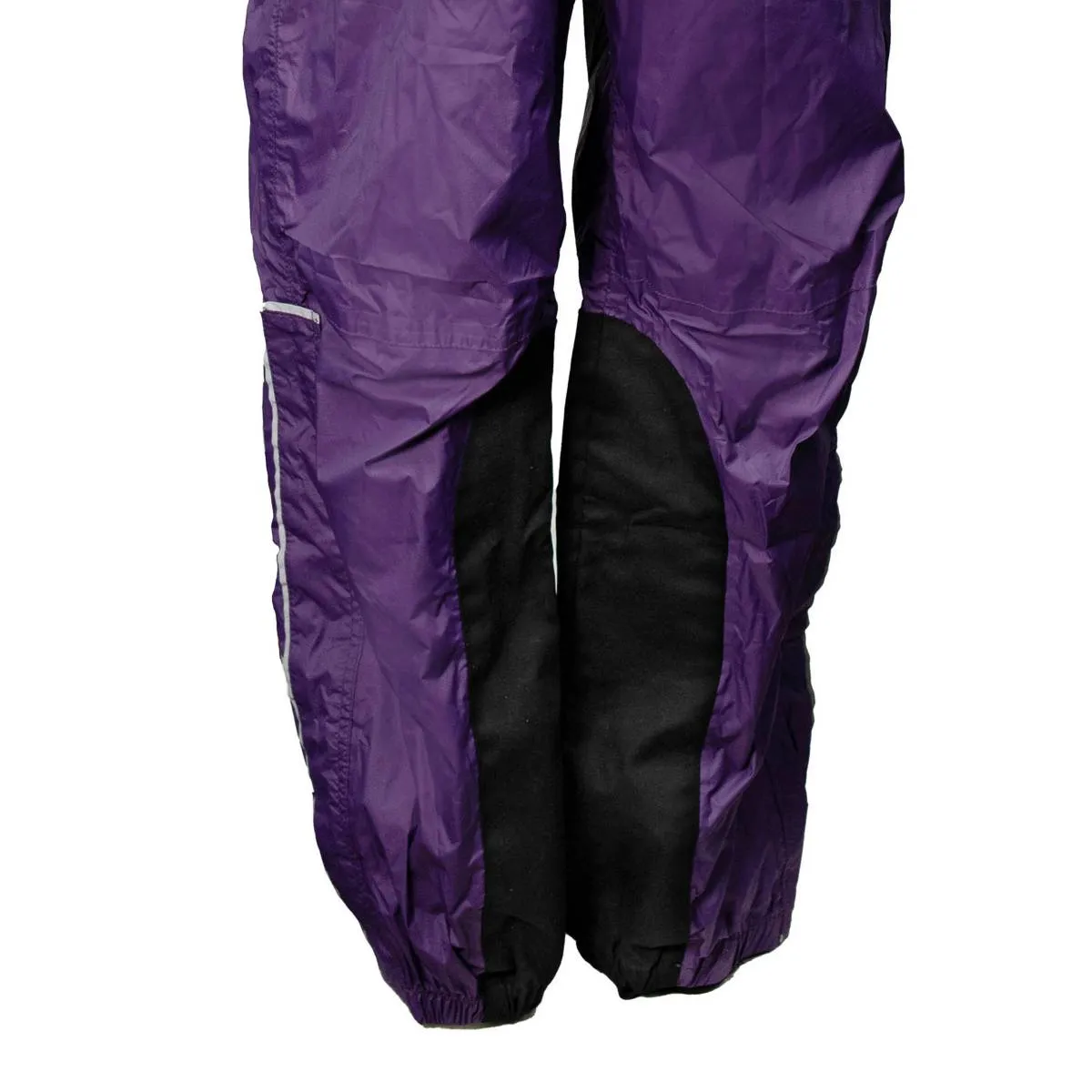 Milwaukee Leather MPL9607 Women's Purple Water Resistant Rain Suit w/ Reflective Material and Hoodie