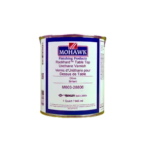 Mohawk ROCKHARD™ Table Top Urethane Varnish Top Coat