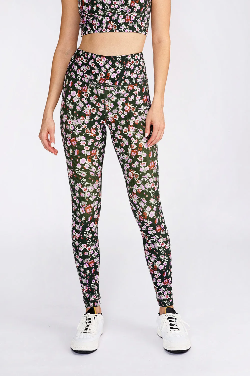 Nancy ribbed legging garden blossom