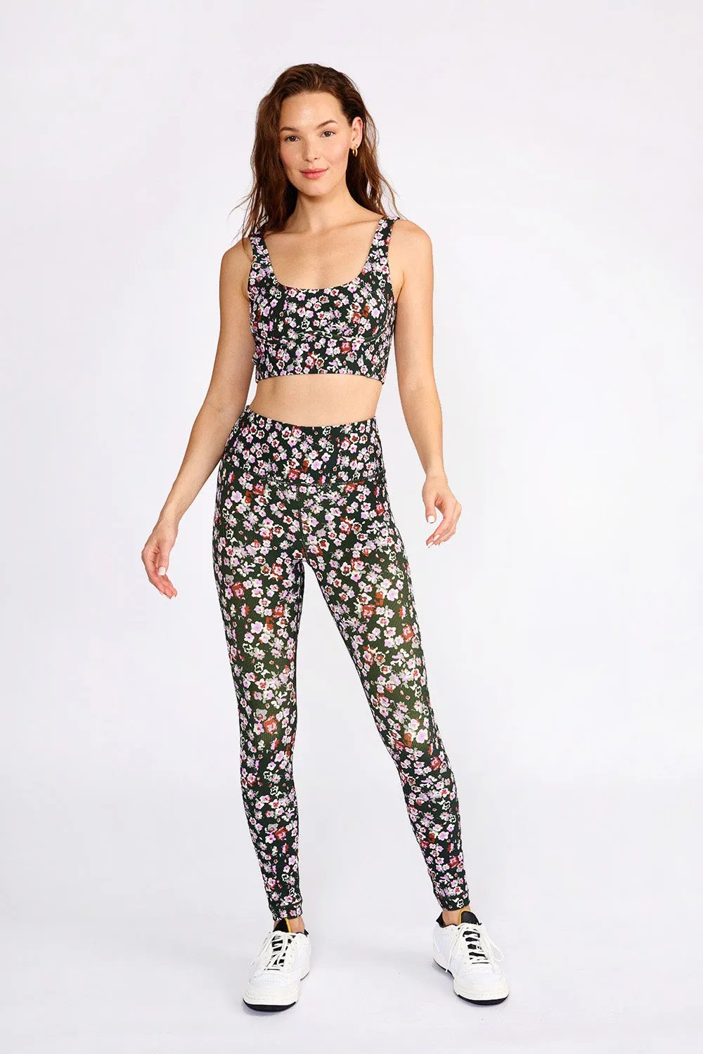 Nancy ribbed legging garden blossom