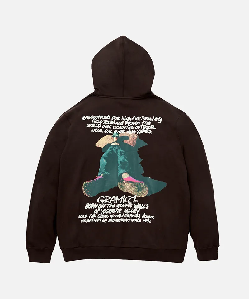 Napping Climber Hooded Sweatshirt