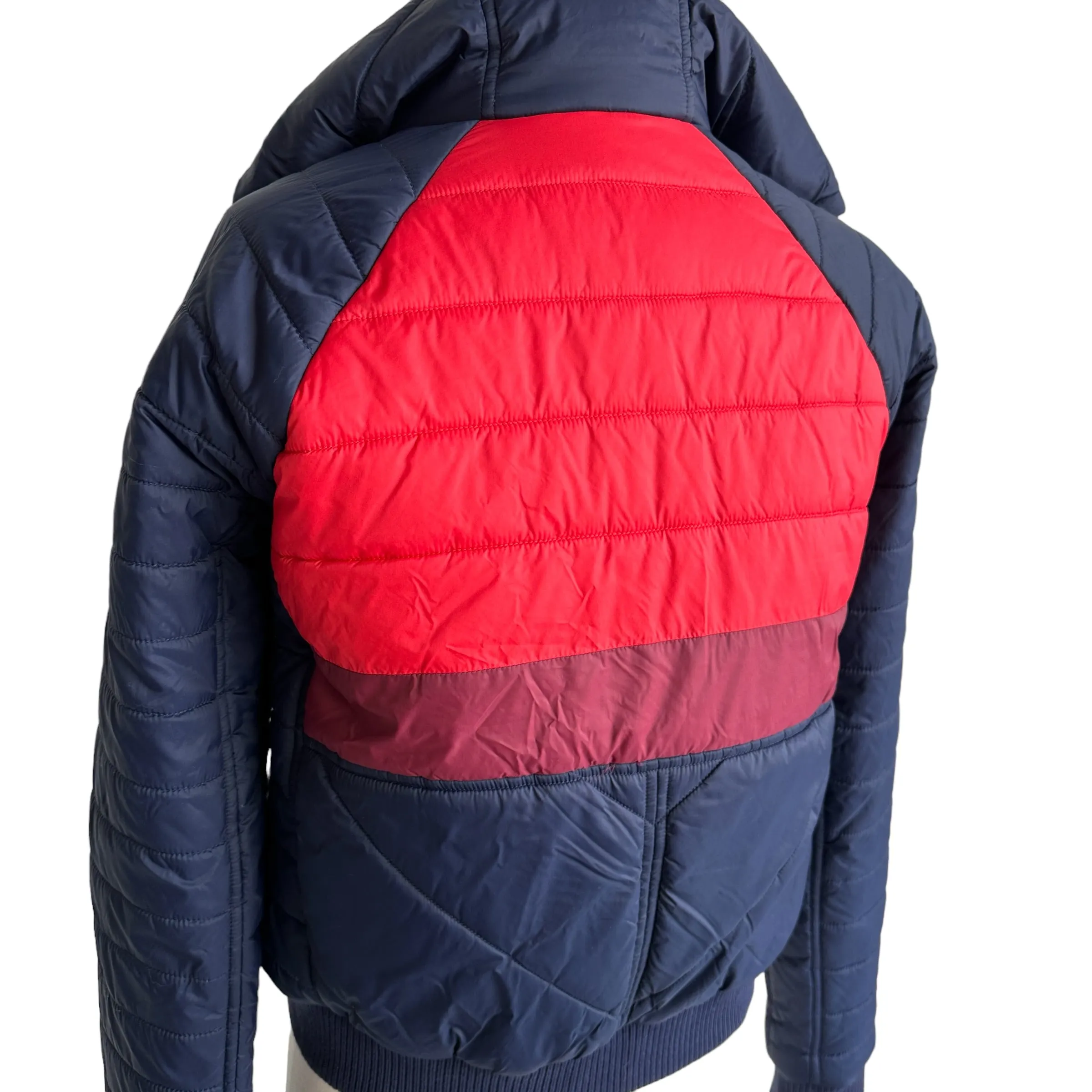 Navy Puffer Jacket - S