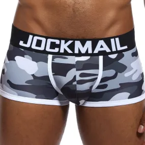 New underpants men - Camouflage printed silk briefs