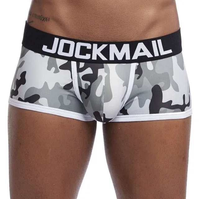 New underpants men - Camouflage printed silk briefs